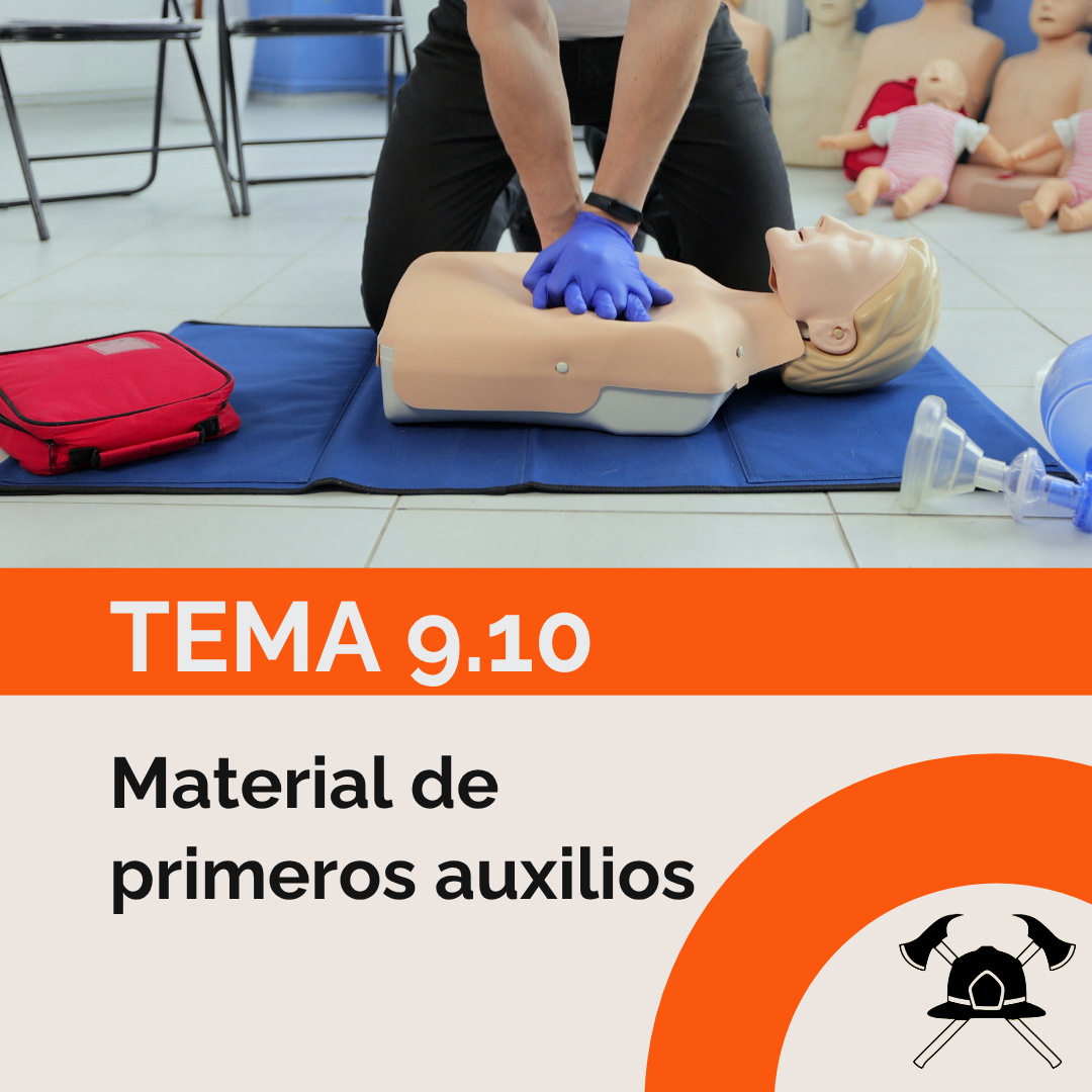 Tema 9.10: Material de primeros auxilios